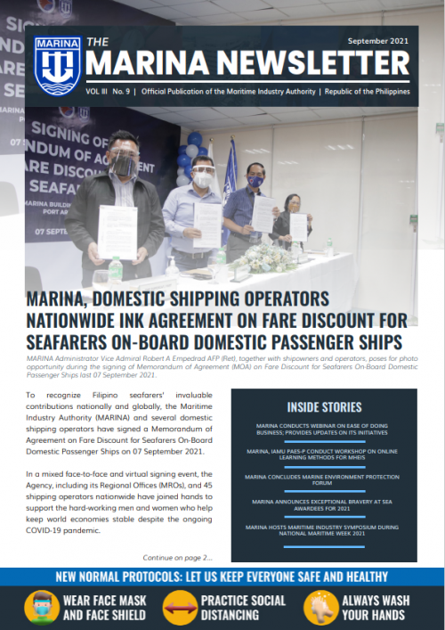 Publications - MARITIME INDUSTRY AUTHORITY